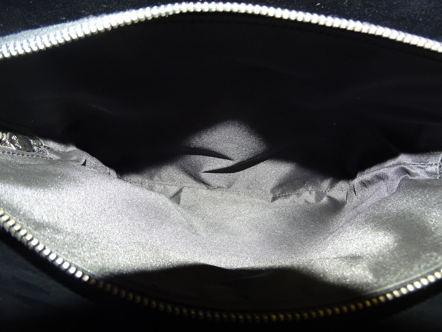 Gucci Tri Pocket Tote Bag Vintage Charcoal GG Canvas