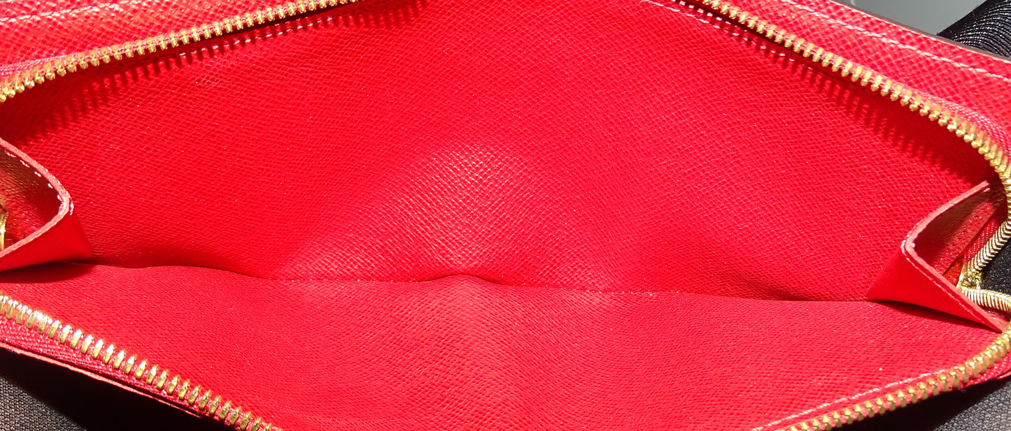 Louis Vuitton Insolite Wallet Damier Ebene & Rouge