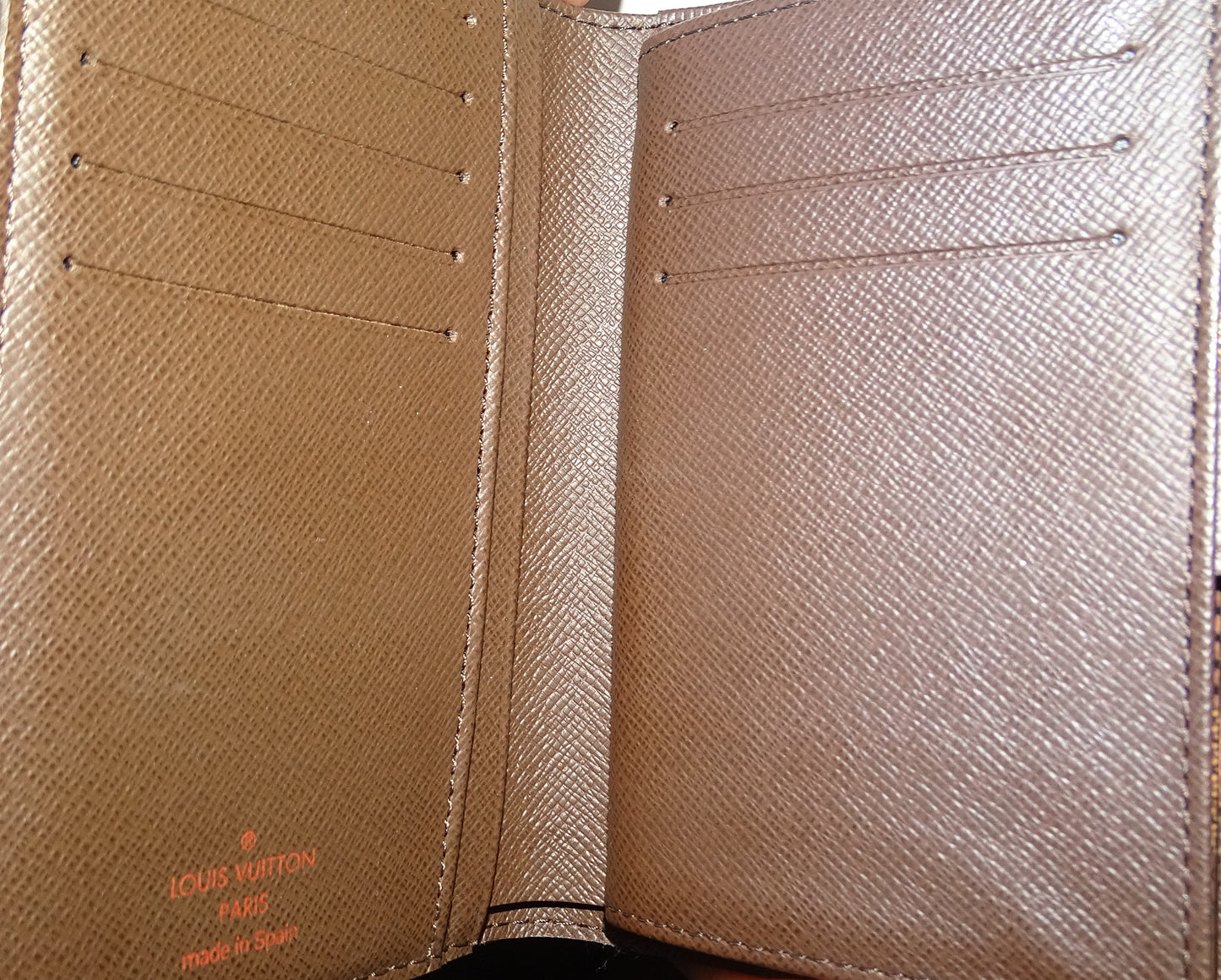 Louis Vuitton Viennois Wallet Damier Ebene Vintage CA4067 - 2007