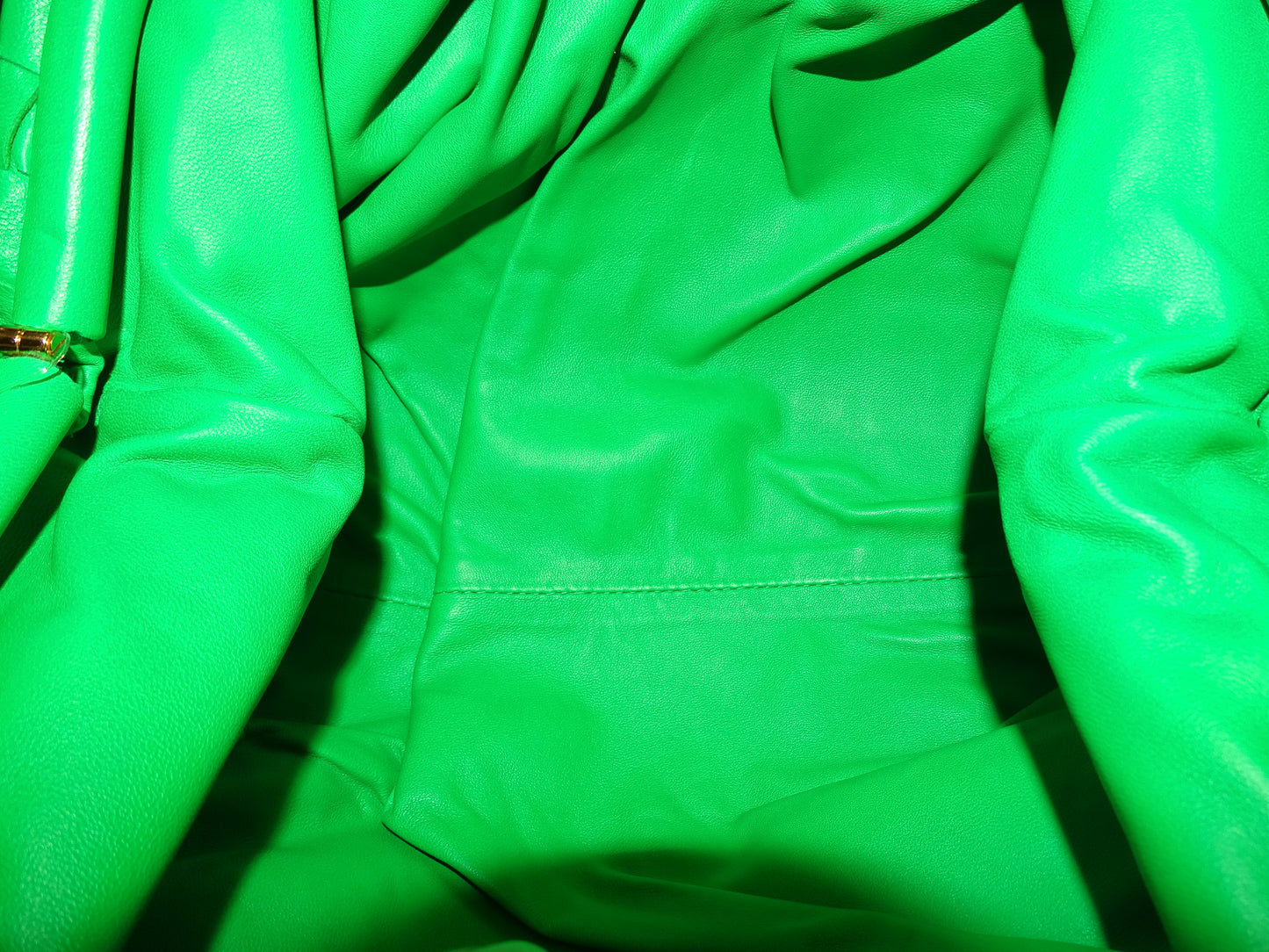 Bottega Veneta Parakeet Green Intrecciato Teen Pouch
