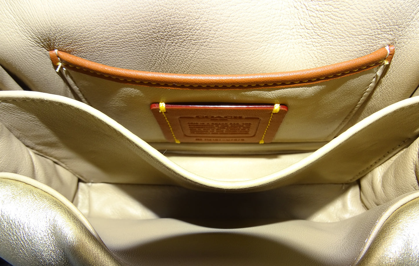 Coach Gold Pillow Tabby Shoulder Bag 18