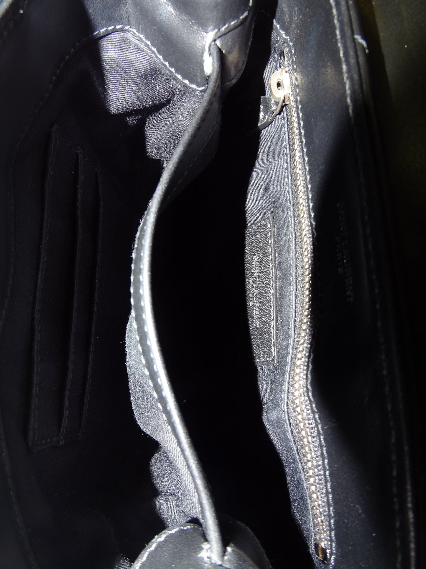 Saint Laurent Loulou Toy Black Silver Hardware 2020