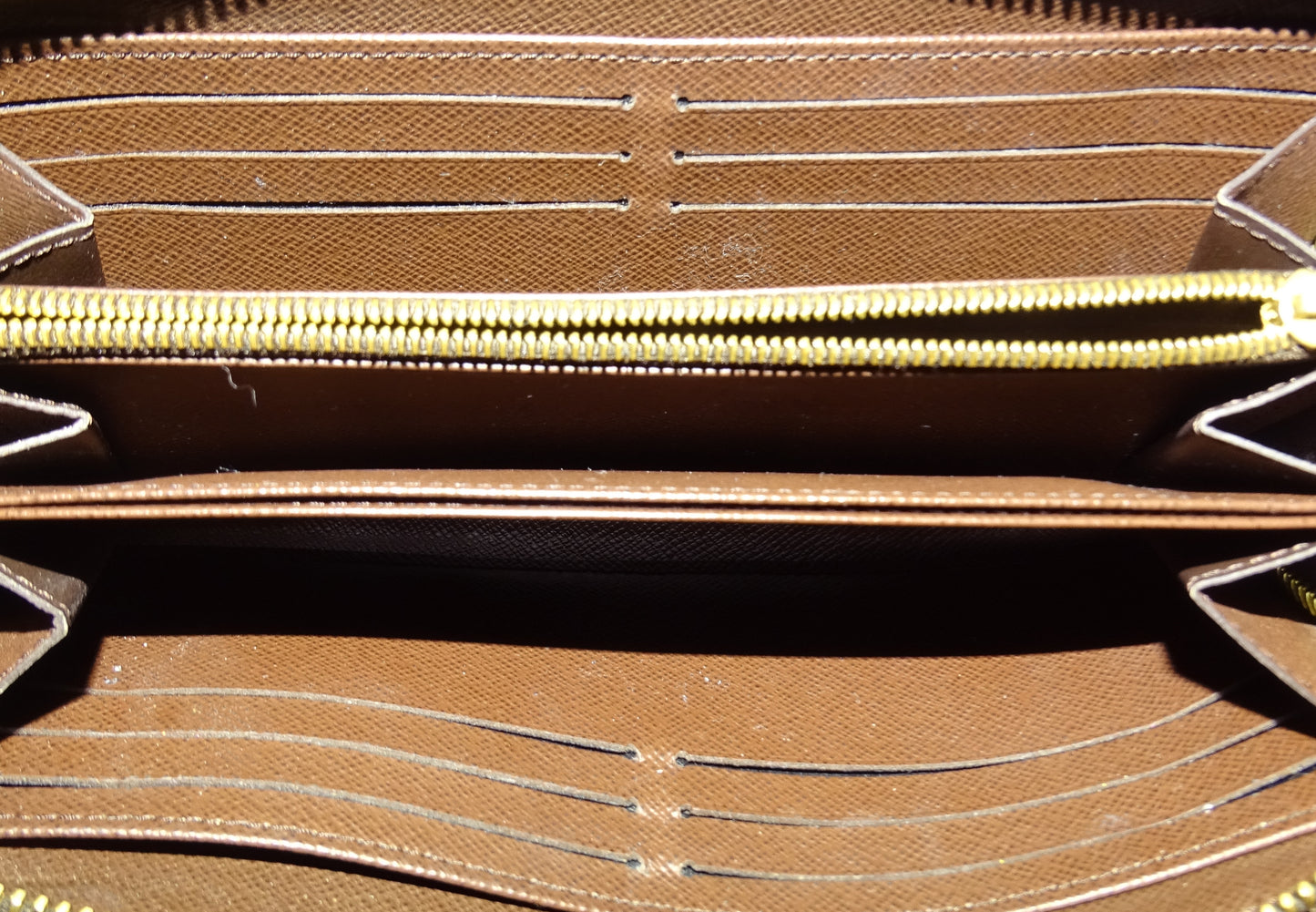 Louis Vuitton Long Zippy Wallet Damier Ebene CA4117 - 2017