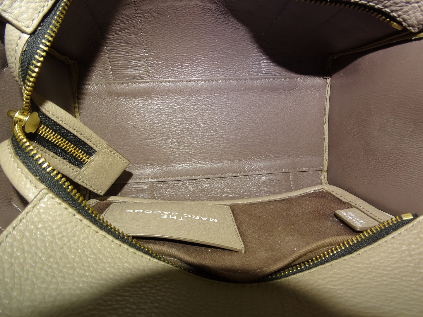 Marc Jacobs The Tote Bag Small Grey With Strap