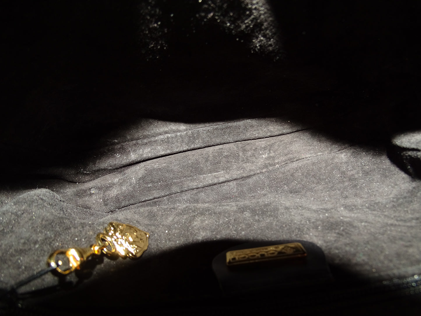 Gucci Crossbody Vintage Black Leather