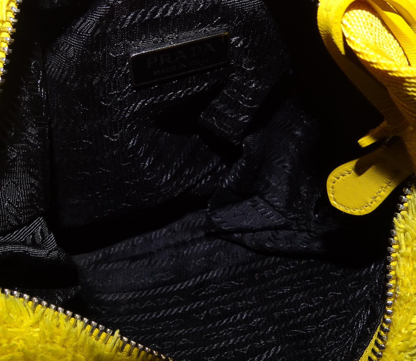 Prada Re-Edition 2000 Yellow Terry