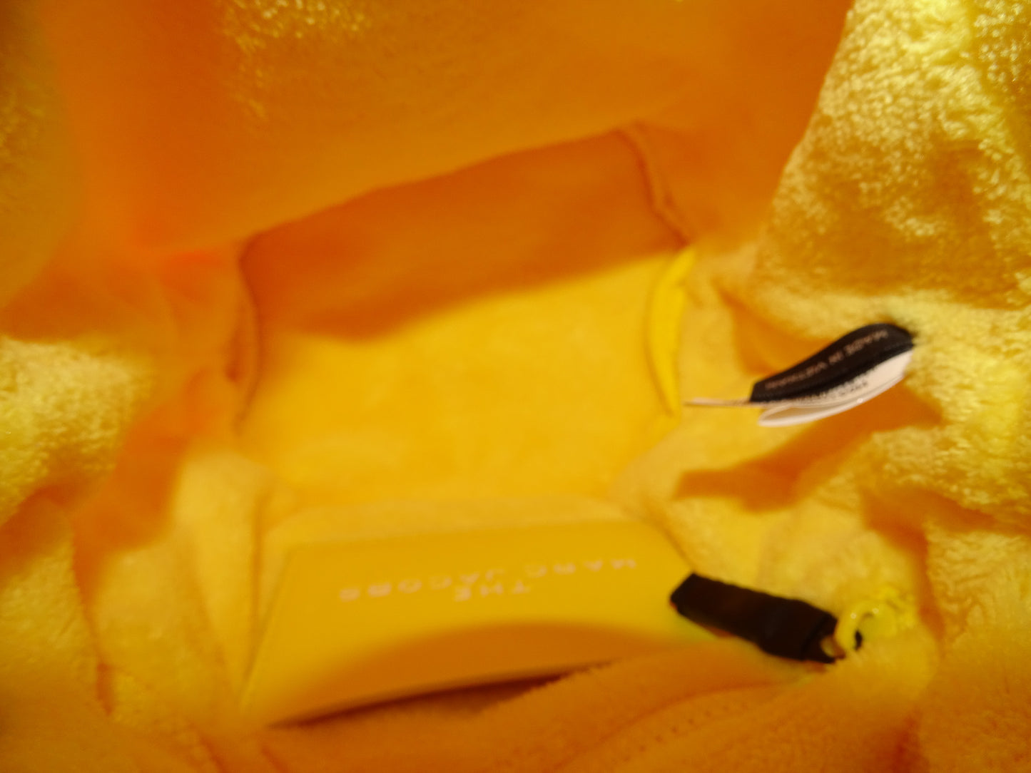 Marc Jacobs The Bucket Bag Terry Yellow