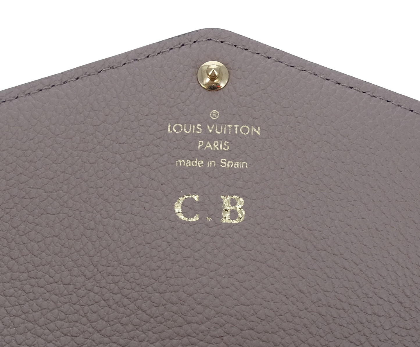 Louis Vuitton Sarah Wallet Galet Empreinte (NFID) Hotstamped CB