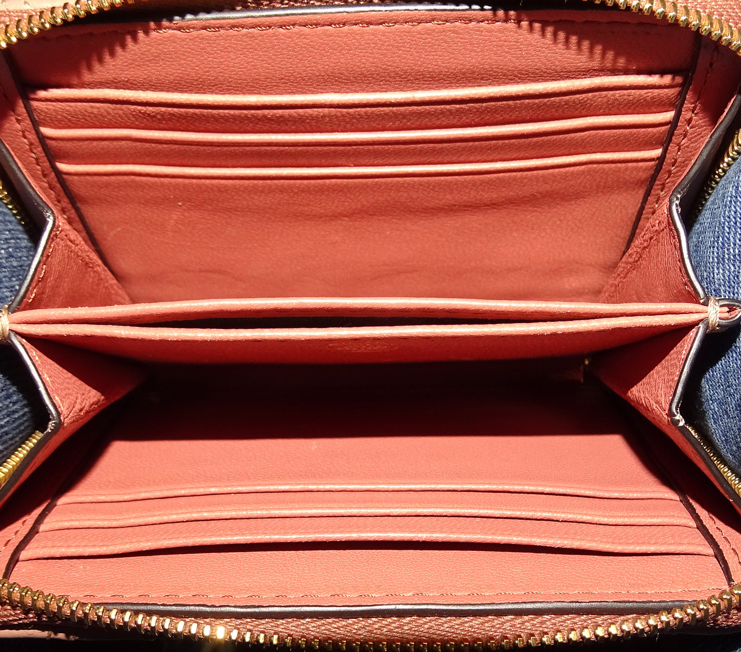 Mulberry Small Zipped Wallet Quilted