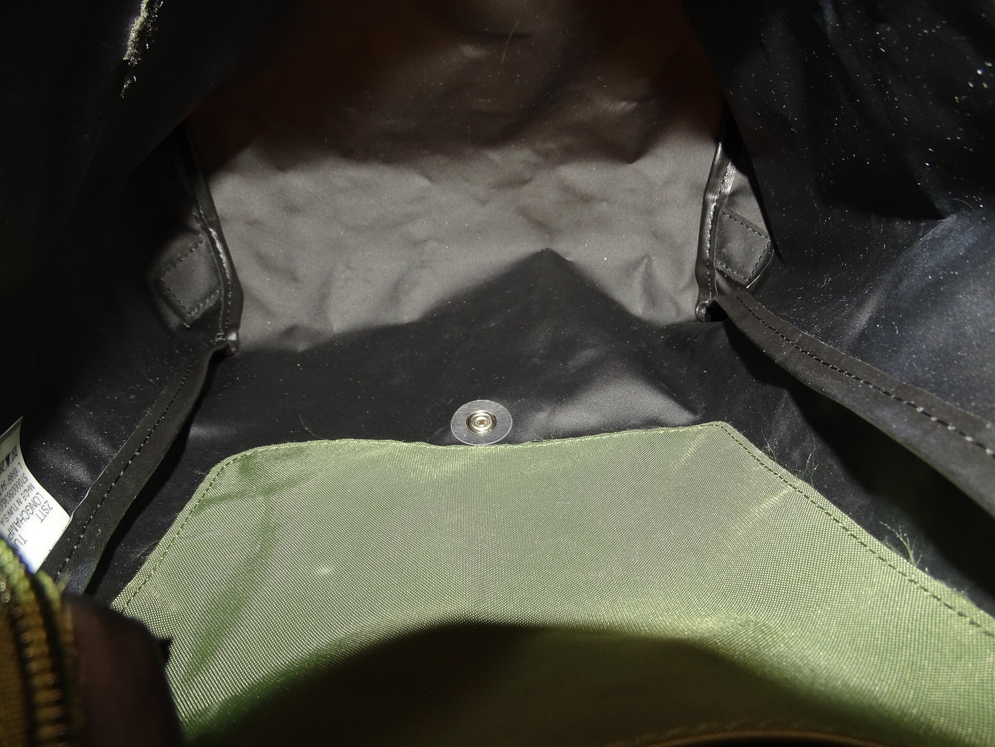 Longchamp Le Pliage Club Green Nylon Backpack