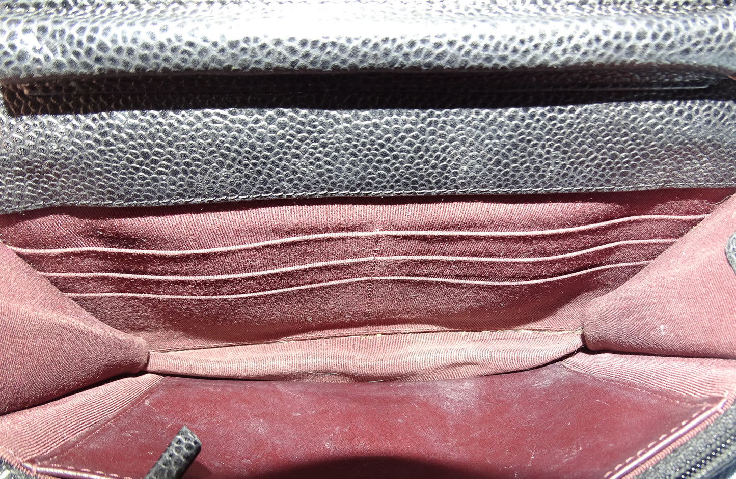 Chanel Wallet on Chain Classic Black Caviar Silver HW 2014/15