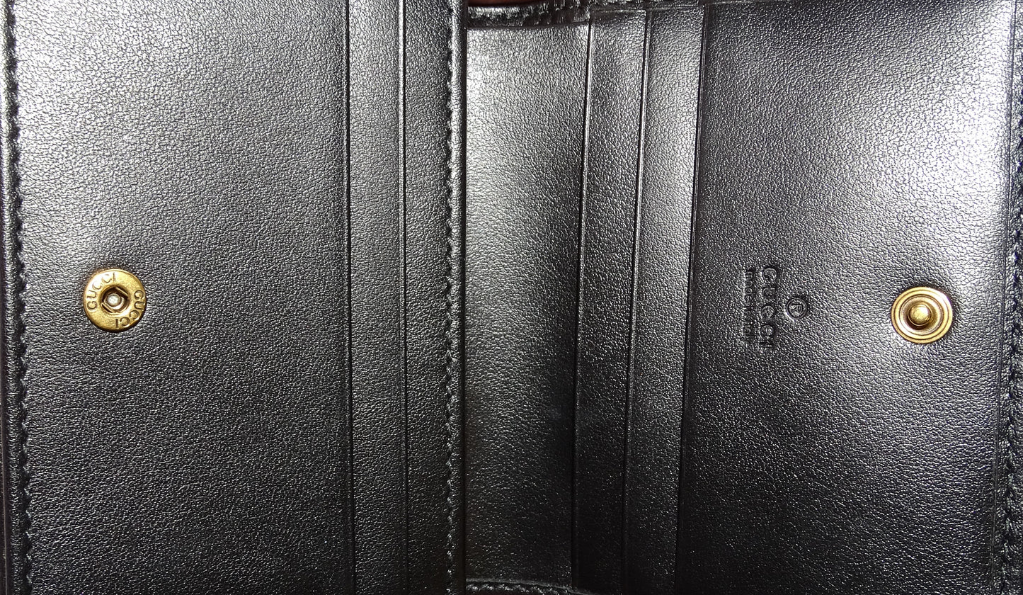 Gucci Marmont Coin & Card Case Black