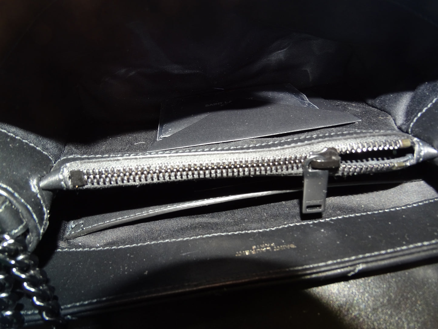 Saint Laurent Loulou Small Black on Black 2023