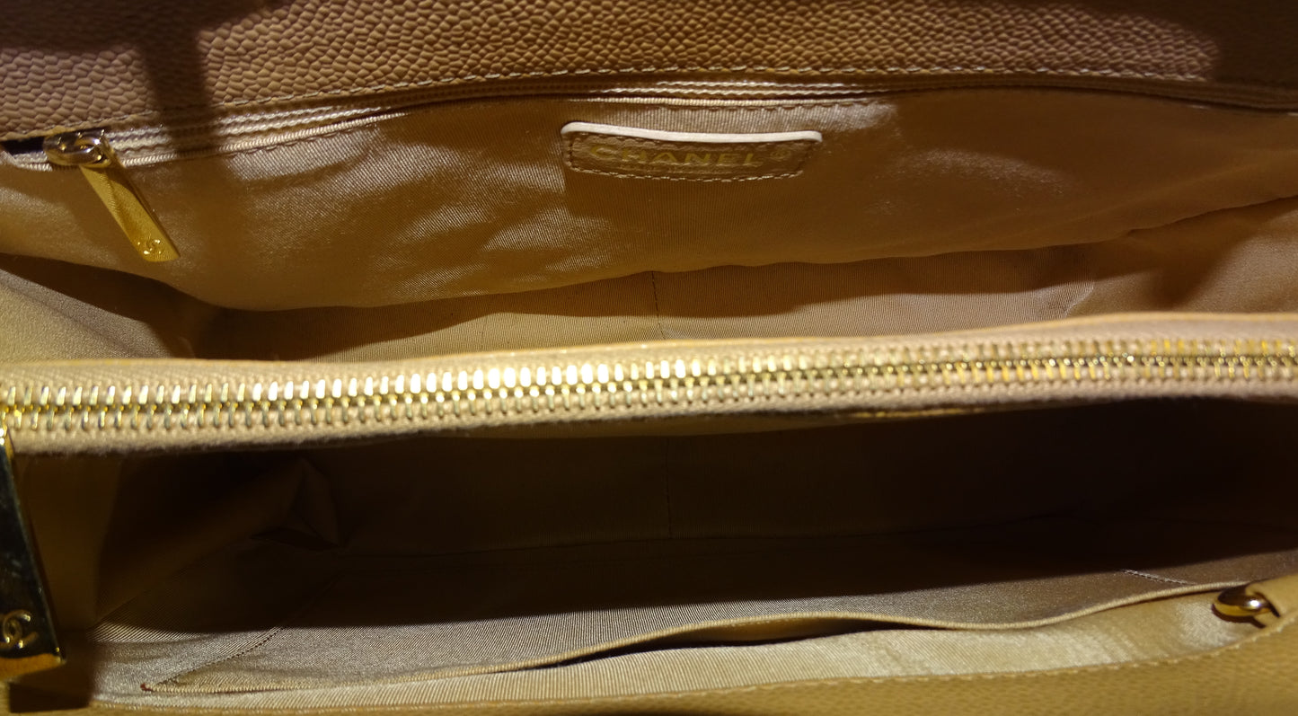 Chanel GST OM Caramel Caviar GHW 2006/08
