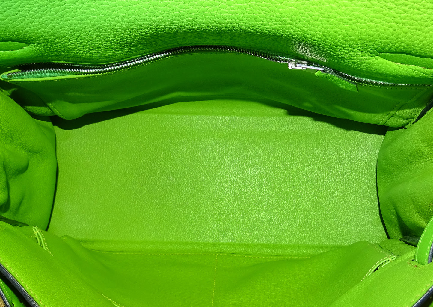 Hermes Kelly 32 Vert Cru Clemence PHW 2003