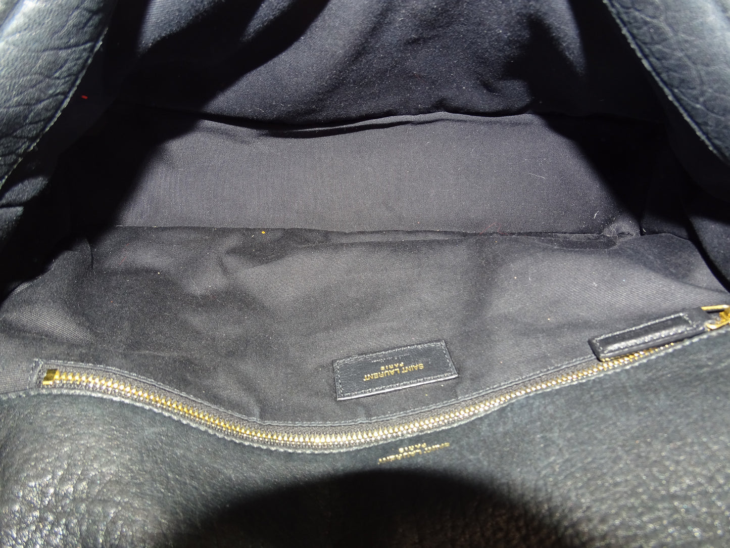 Saint Laurent Calyspo Large Black GHW 2023