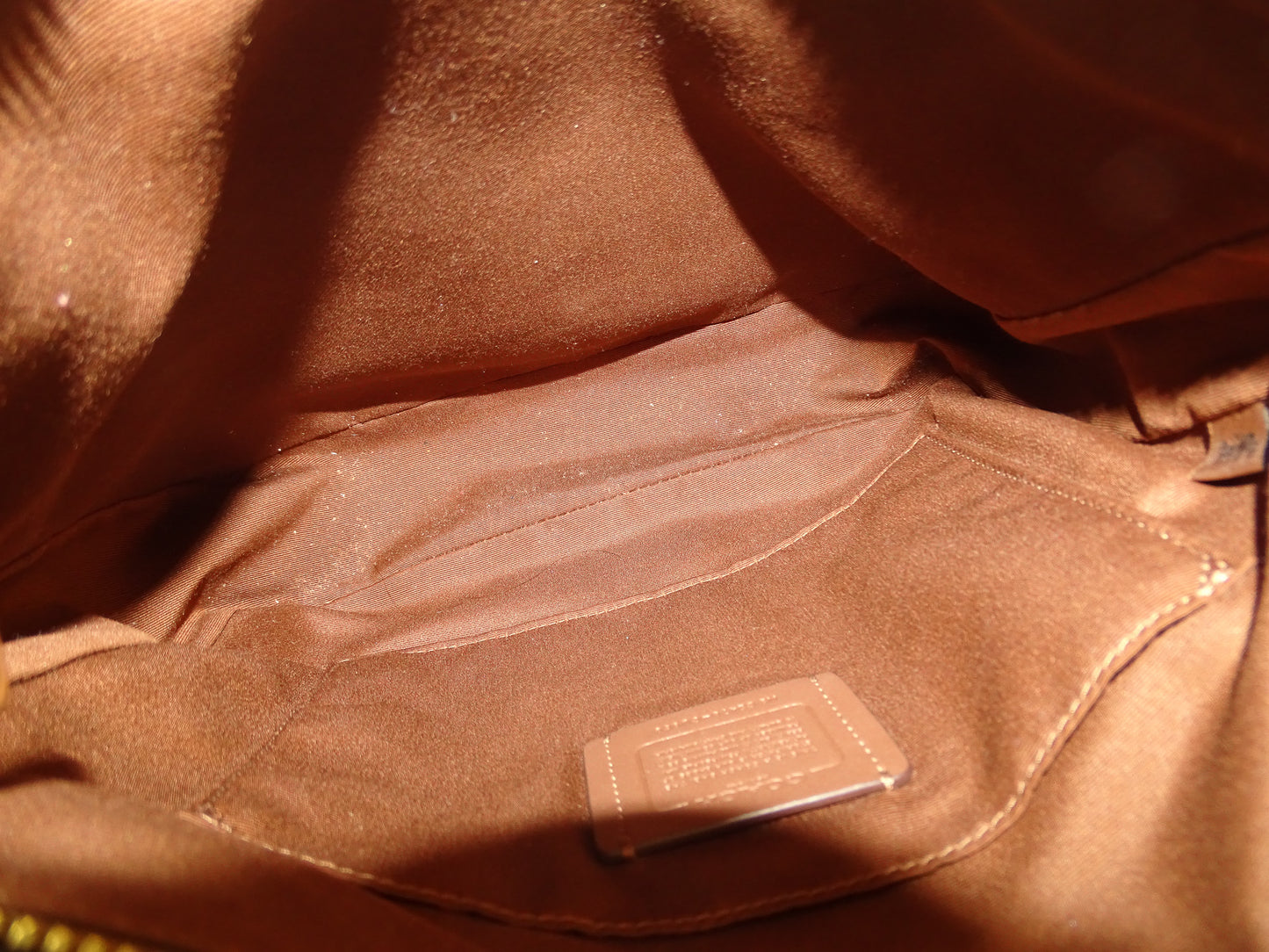 Coach Ellie Crossbody Bag In Tan