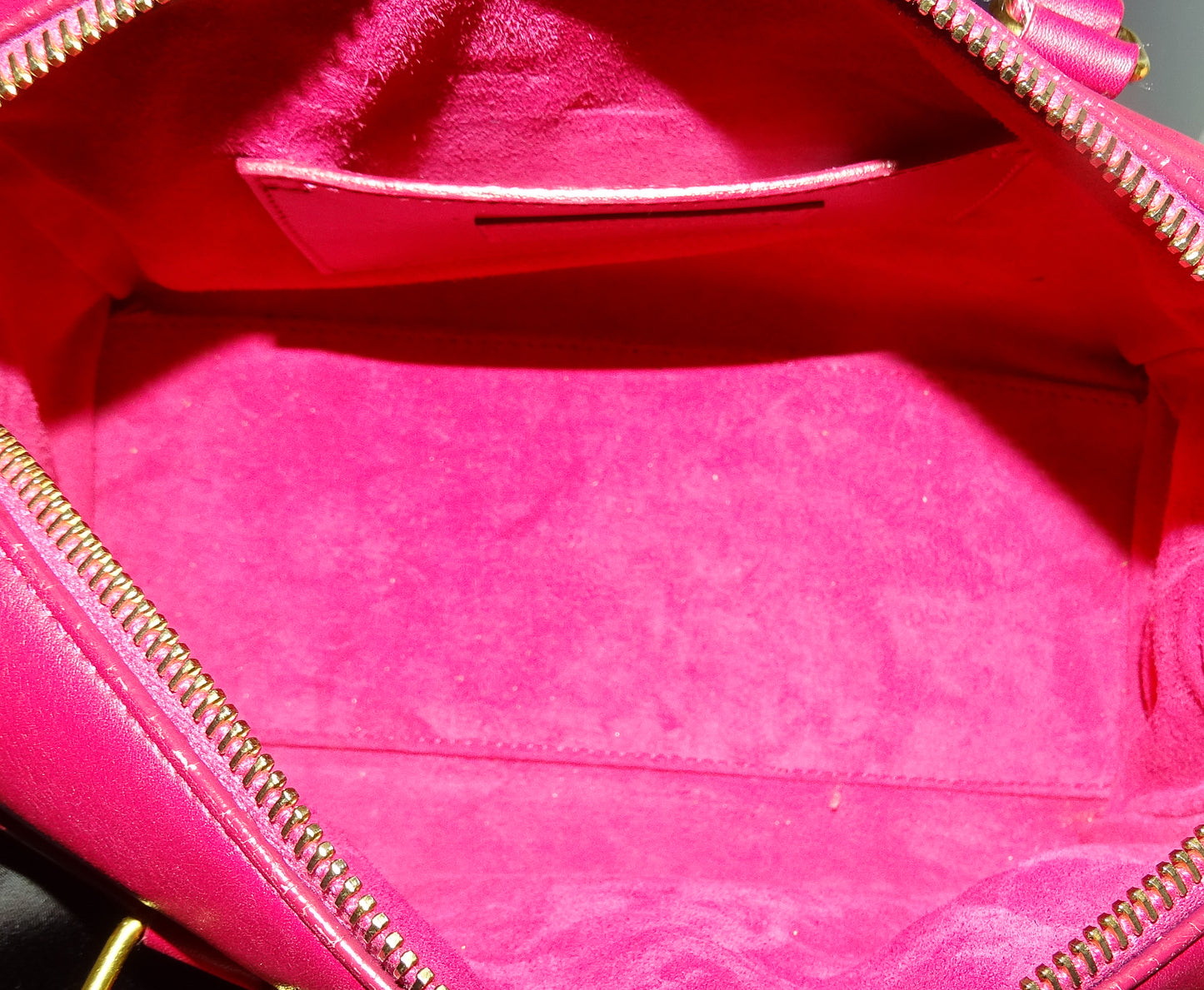 Saint Laurent Baby Duffel In Fuschia