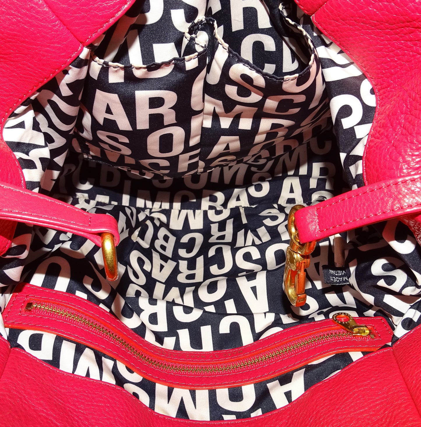 Marc Jacobs Classic Q Fran Shoulder Bag Pink