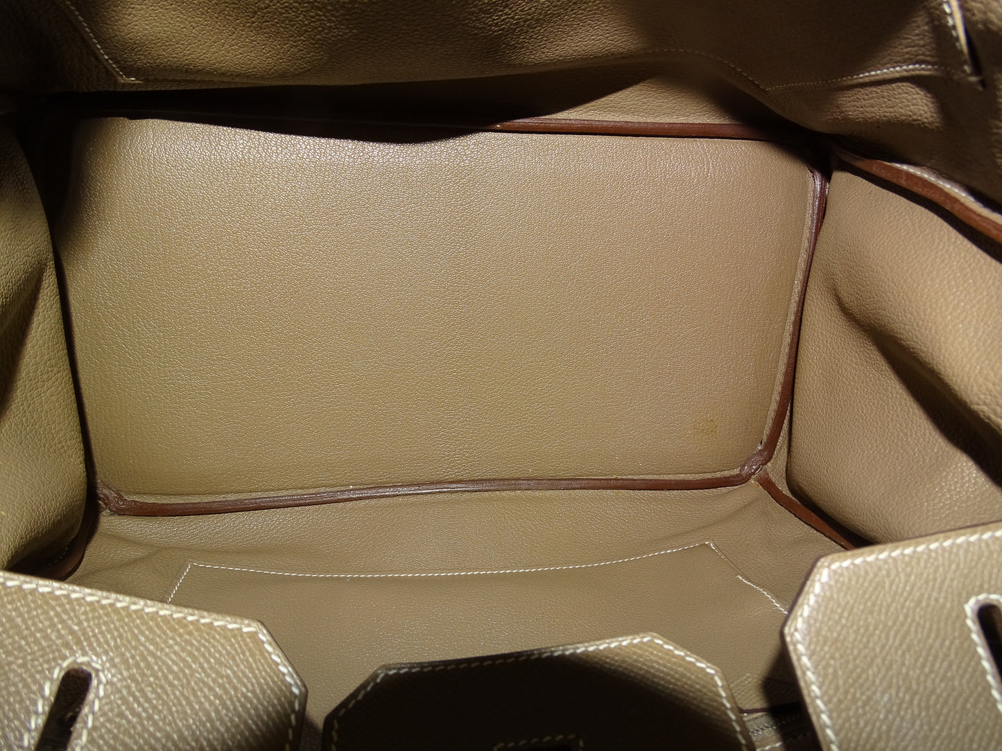 Hermes Birkin 35 Etoupe Epsom PHW 2012