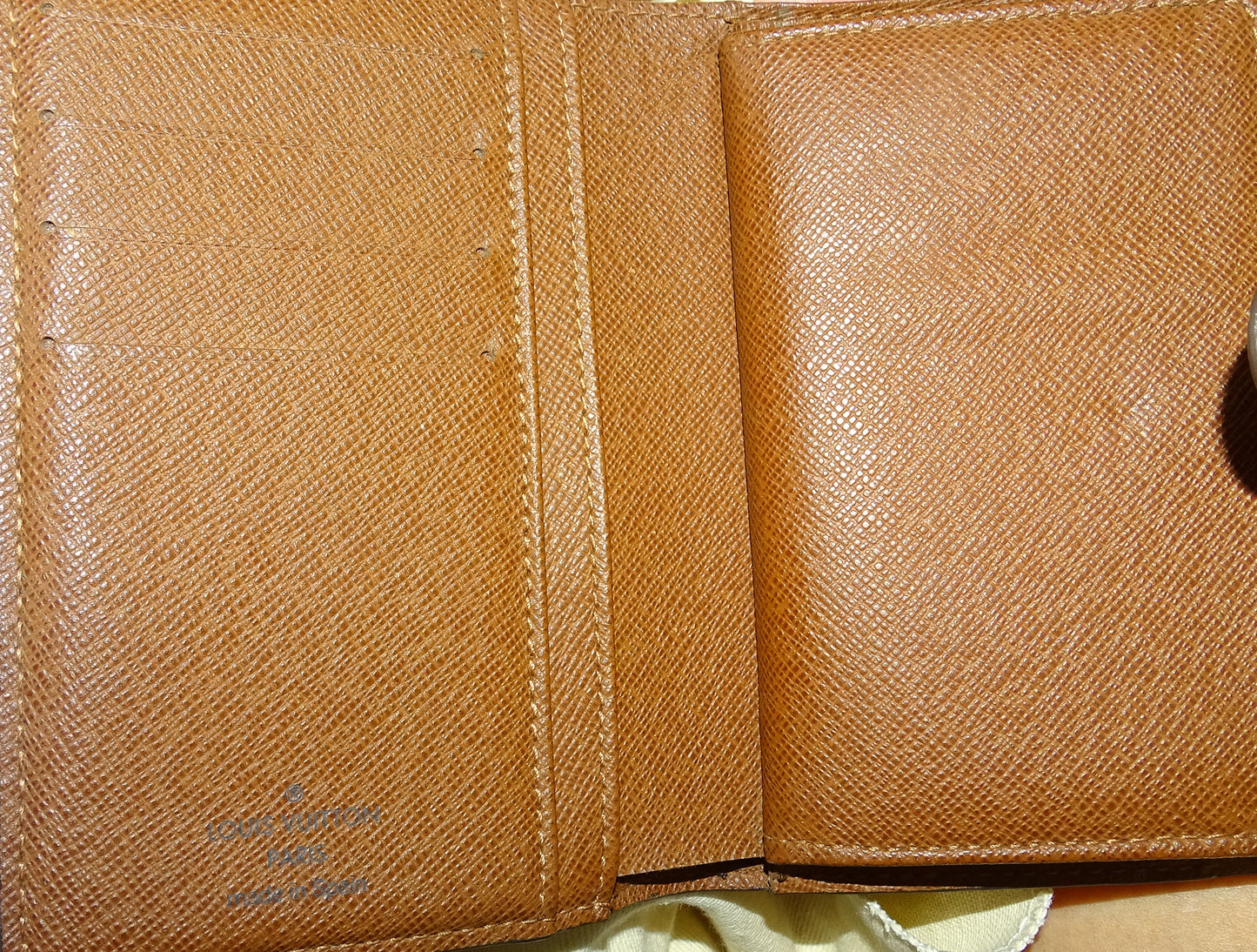 Louis Vuitton Kiss Lock French Purse Monogram Vintage CAoo25