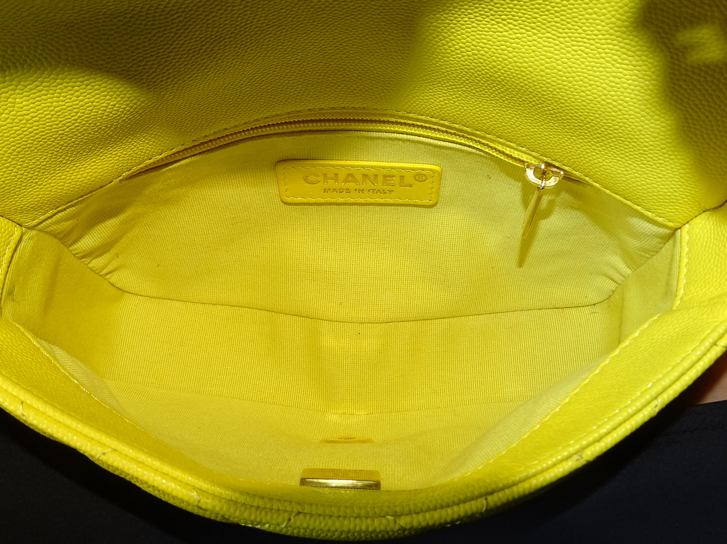 Chanel CC Coco You Flap Bag Yellow GHW (NFID)