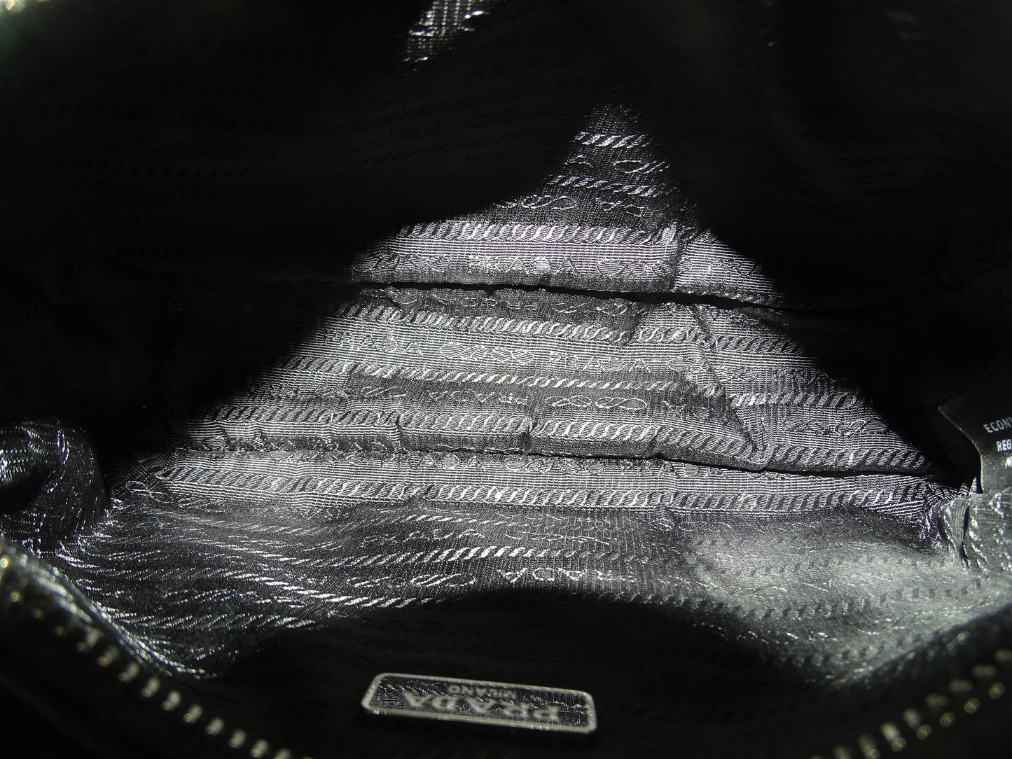 Prada Re-Edition 2005 Mini Bag Black Nylon and Saffiano