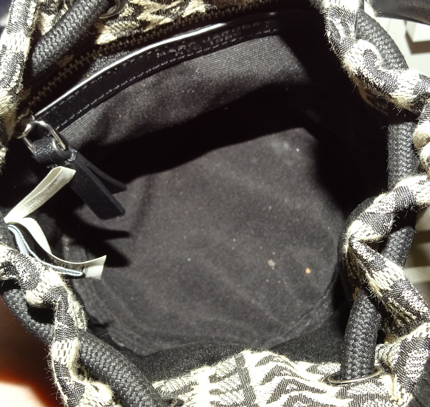 Marc Jacobs Bucket Bag Mini Logo Jacquard