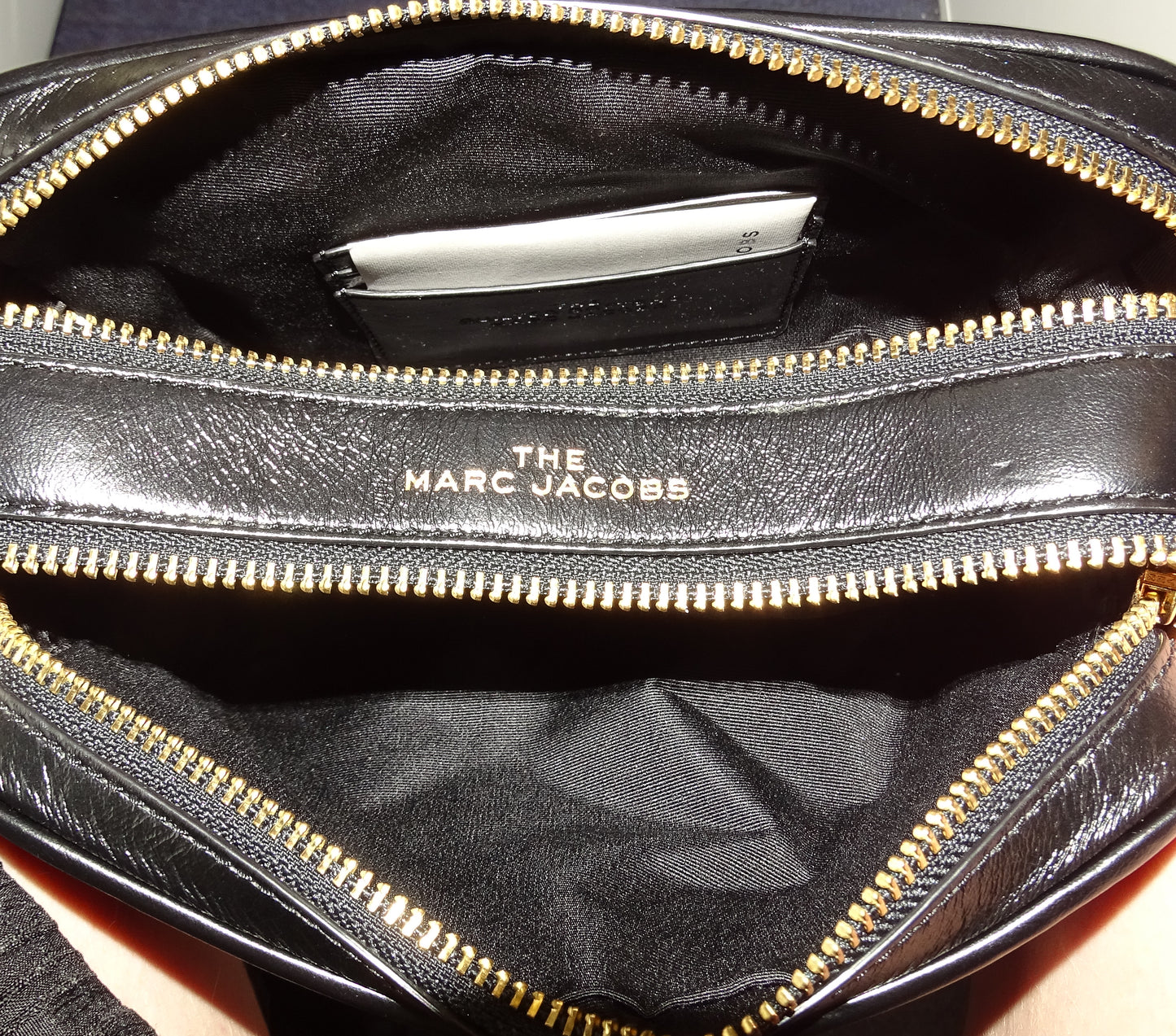 Marc Jacobs Quilted SoftShot Black GHW