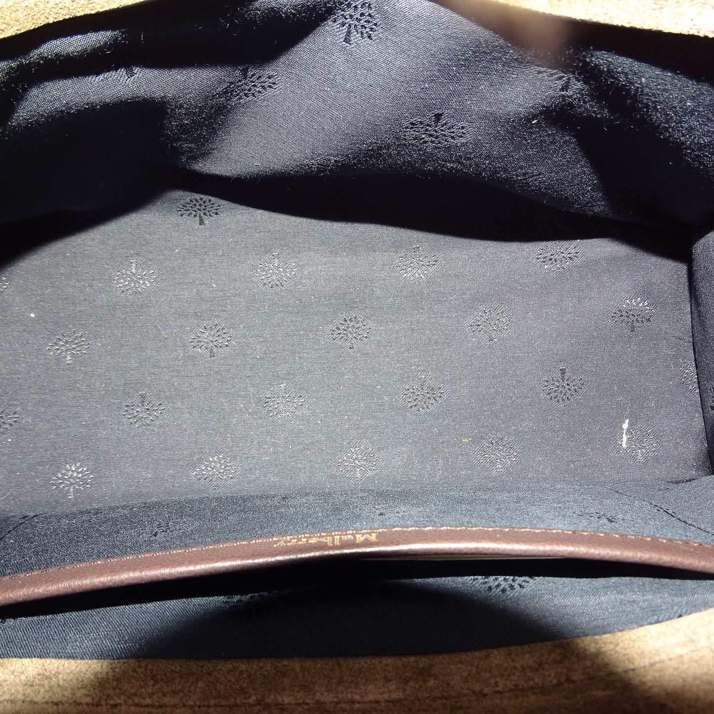 Mulberry Roxanne Small Chocolate Suede