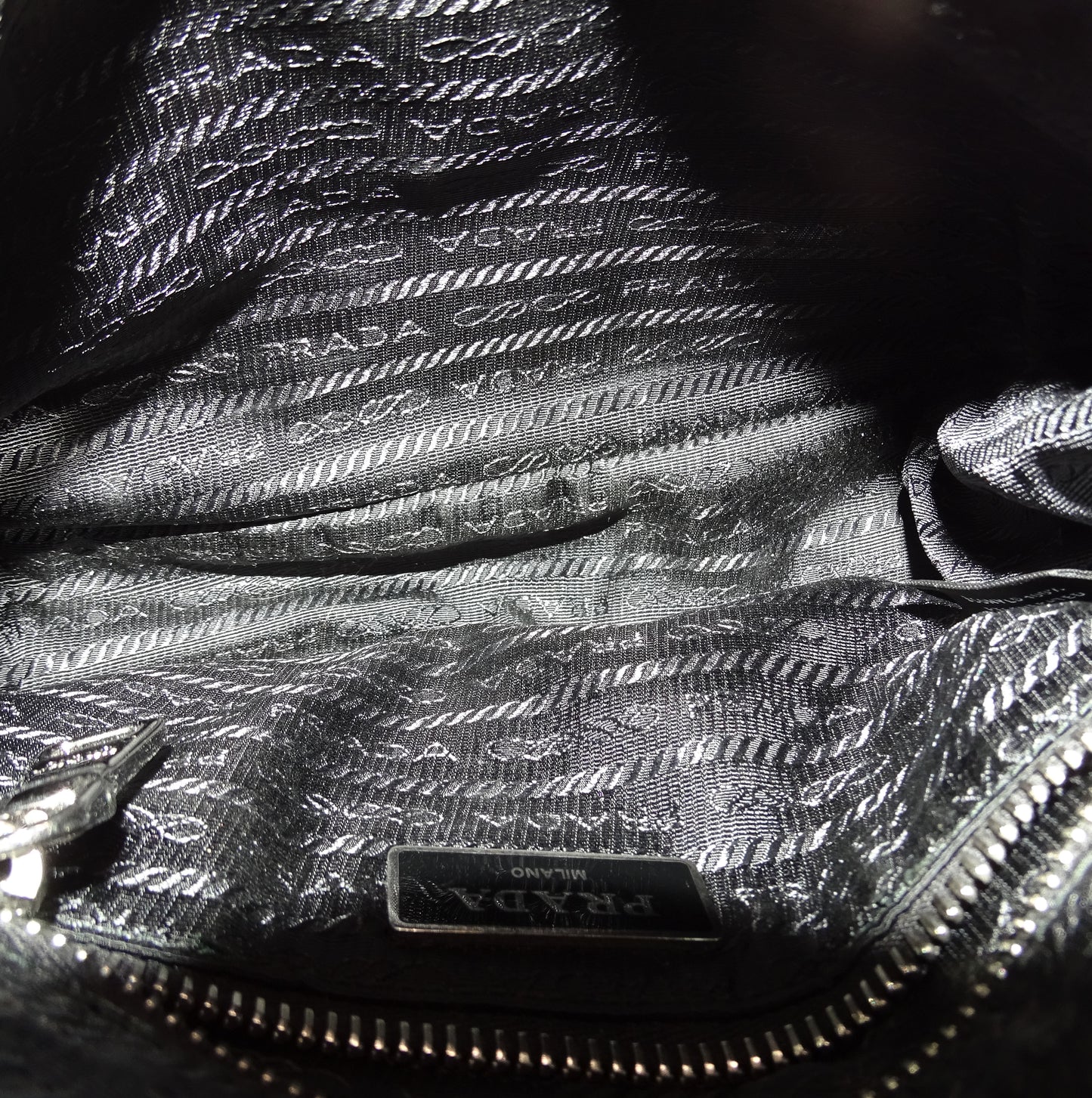 Prada Re-Edition Quilted Black SHW