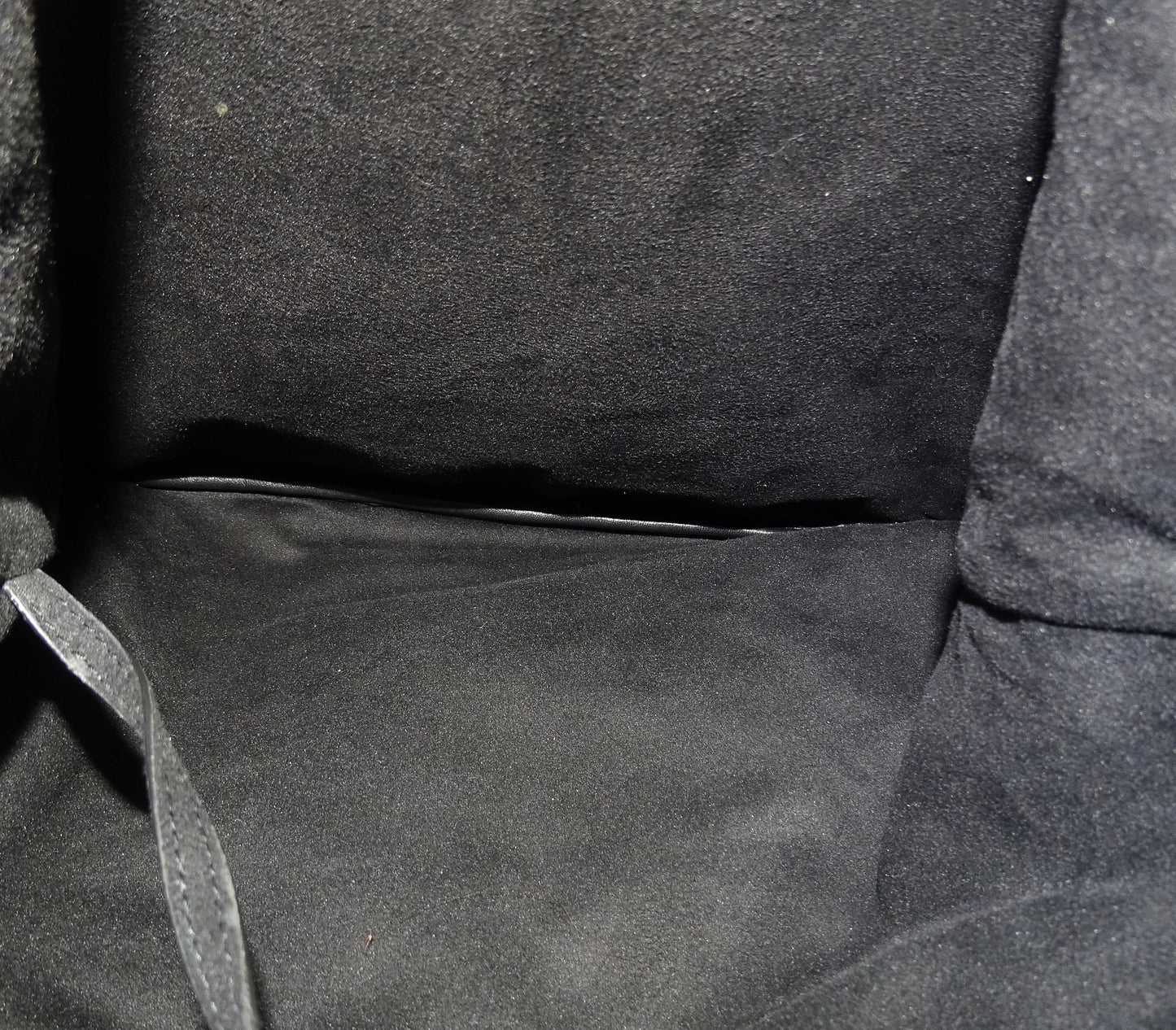 Saint Laurent Teddy Drawstring Backpack Black Leather 2019