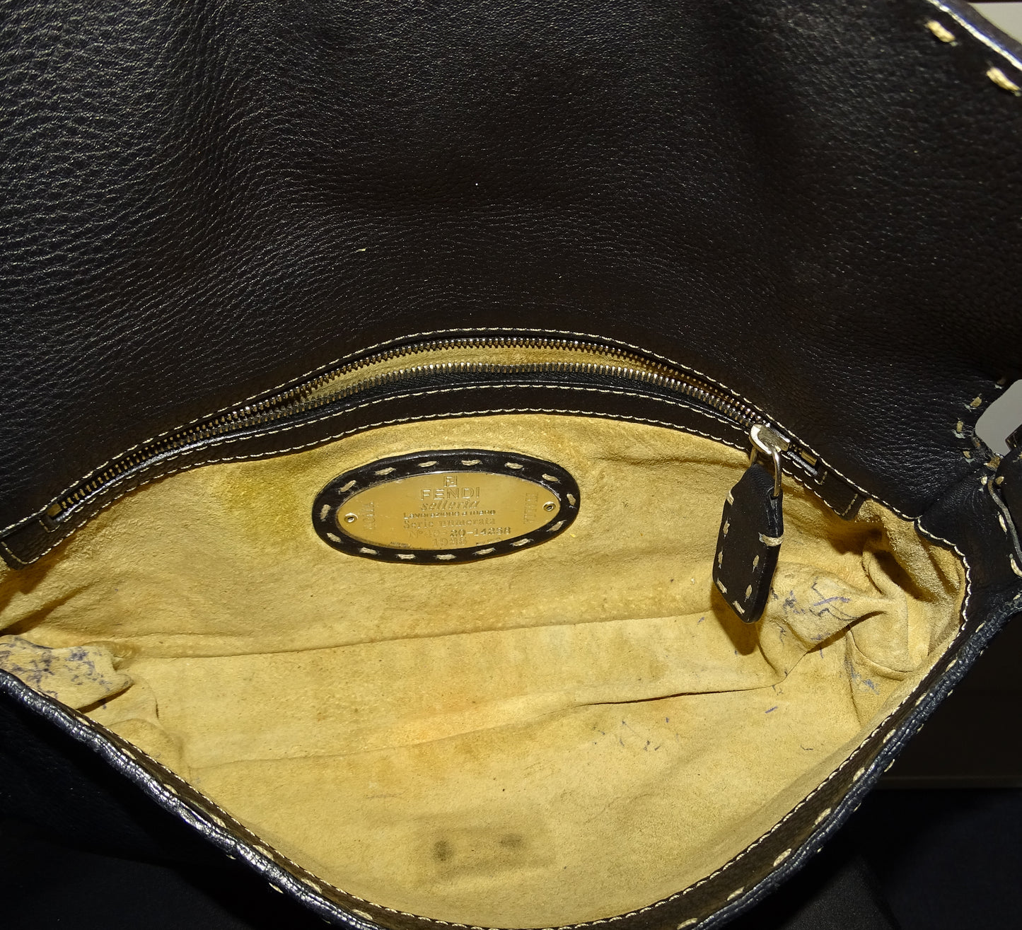 Fendi Baguette Selleria Noir