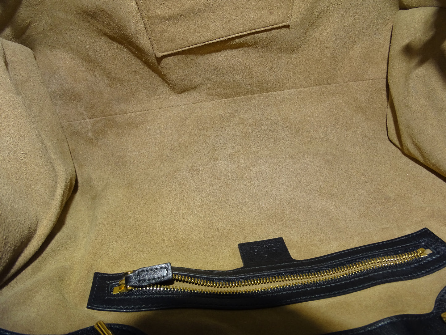 Gucci Padlock Tote Bag Medium GG Supreme and Black Leather