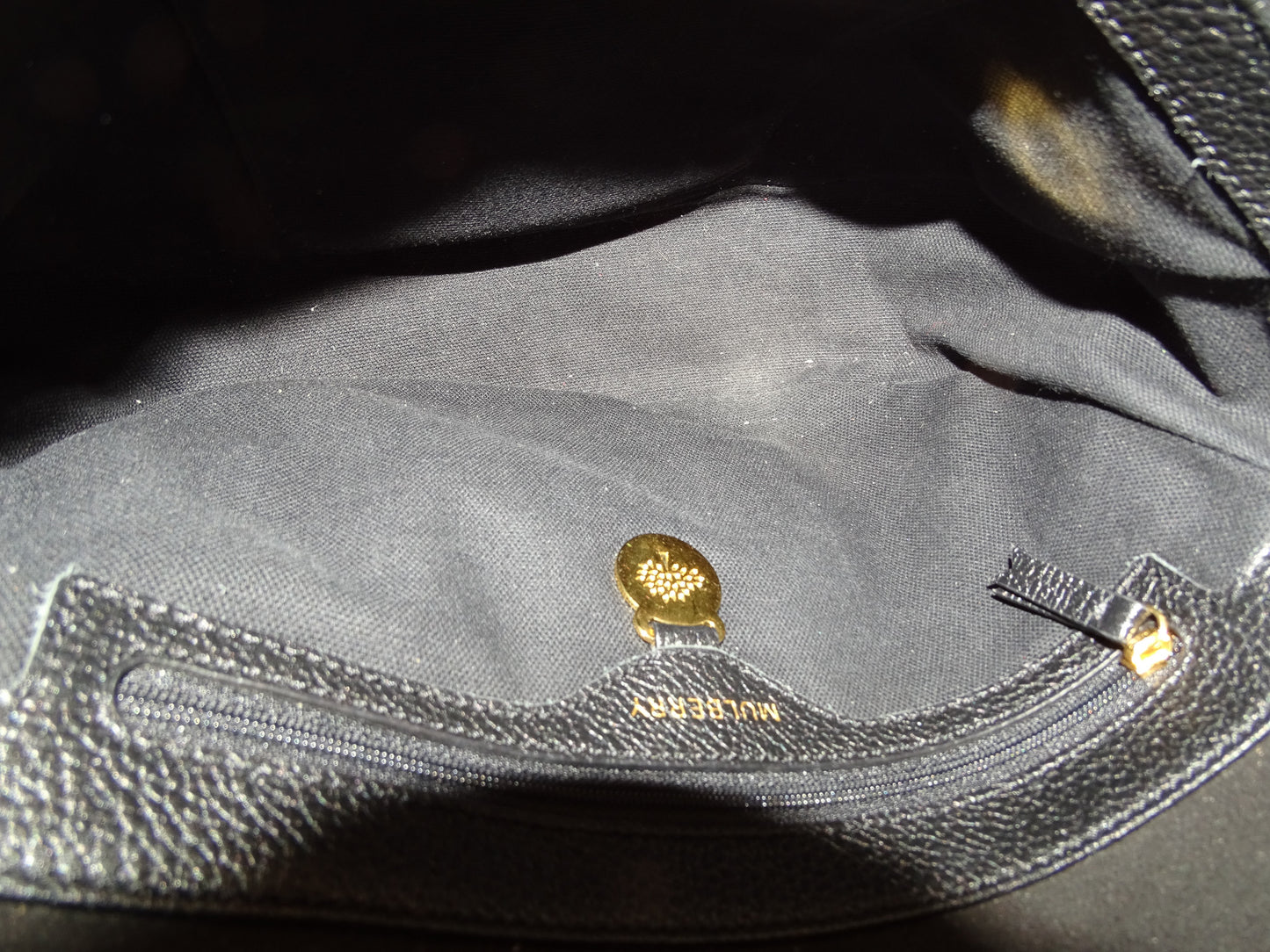 Mulberry Tessie Black Crossbody