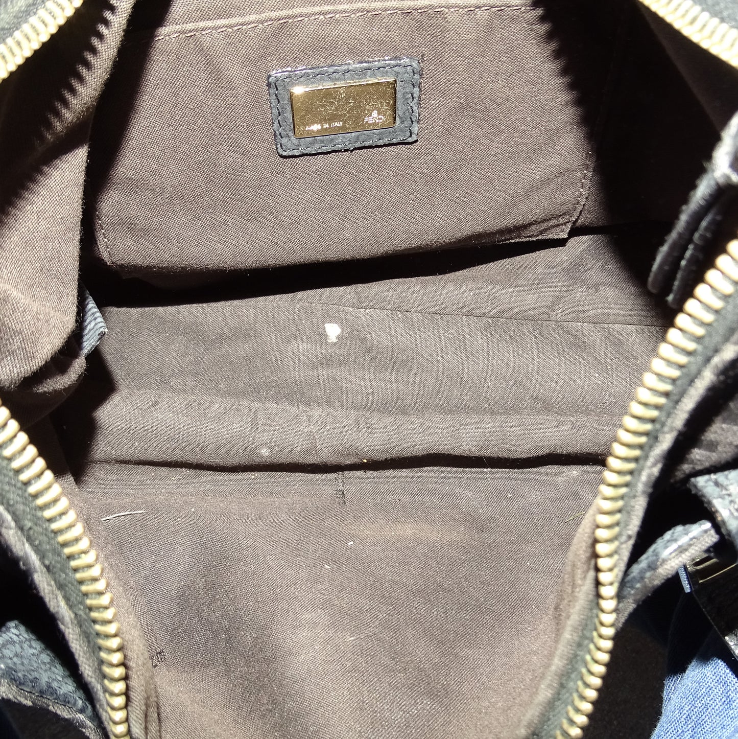 Fendi Sweet Shoulder Bag Black Zucchino