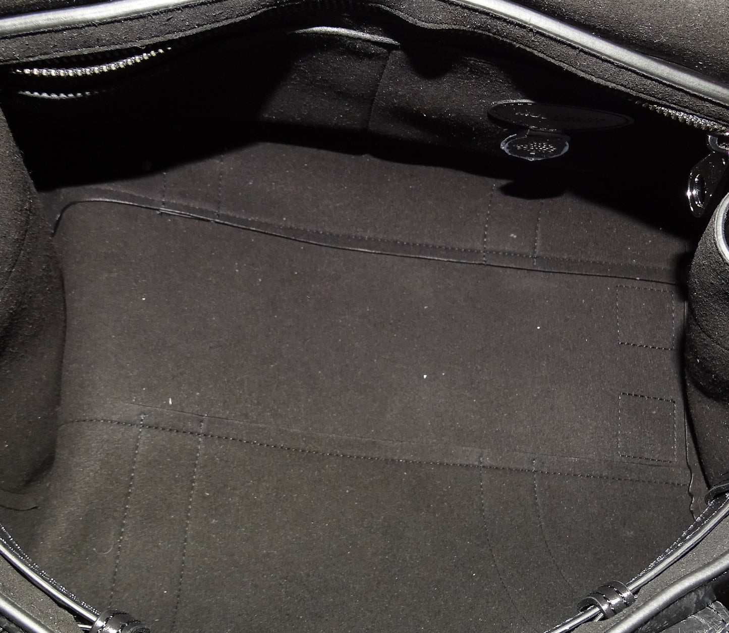 Mulberry Bayswater High Shine Leather with Crystal Postmans Lock