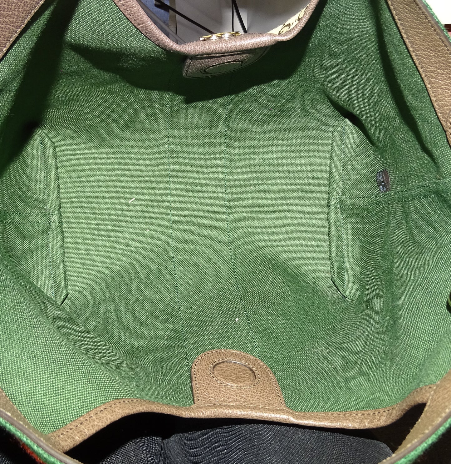 Gucci Gigilo Tote Small GG Canvas and Web