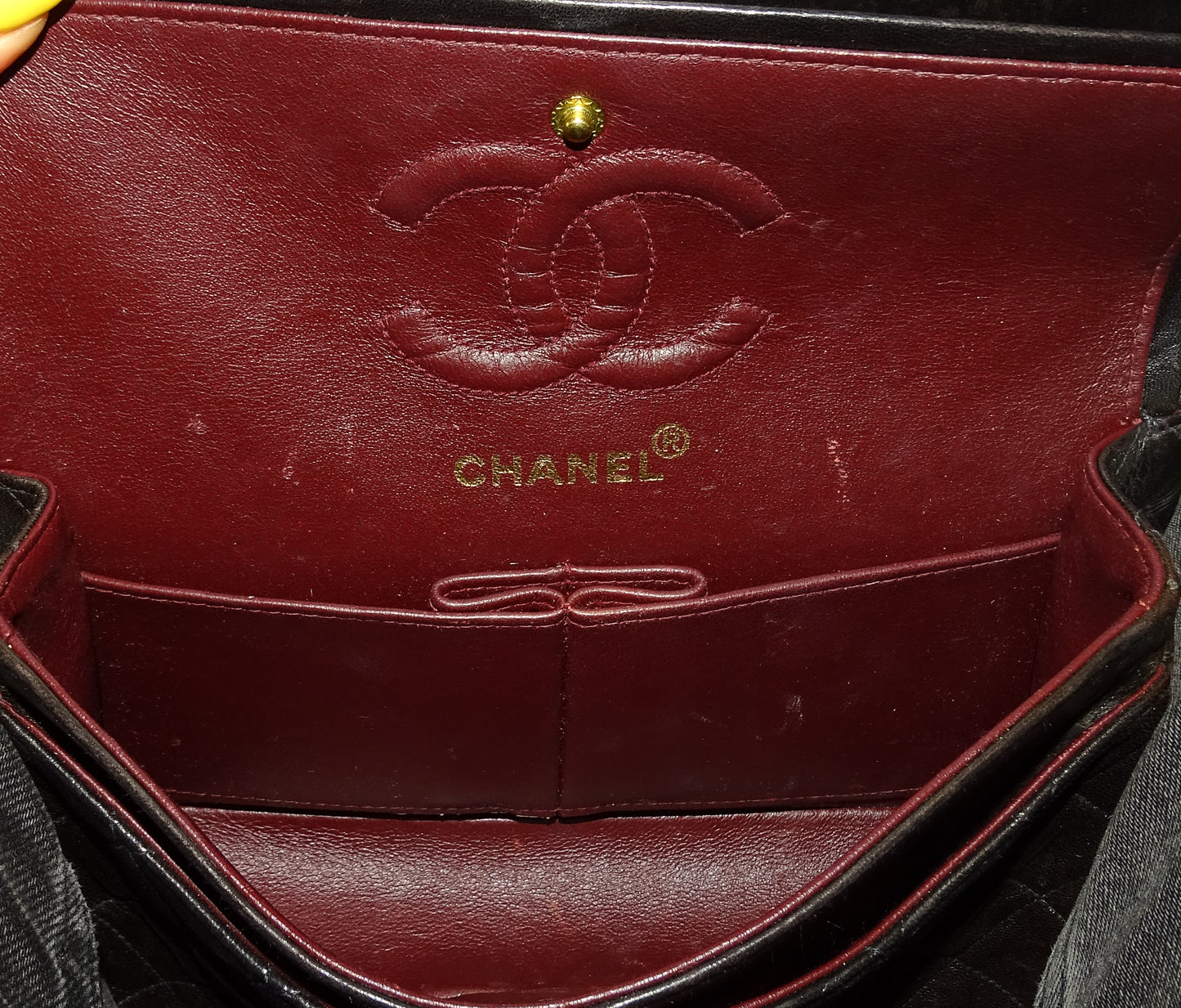 Chanel Classic Double Flap Small Brown Lamb GHW 1997/99