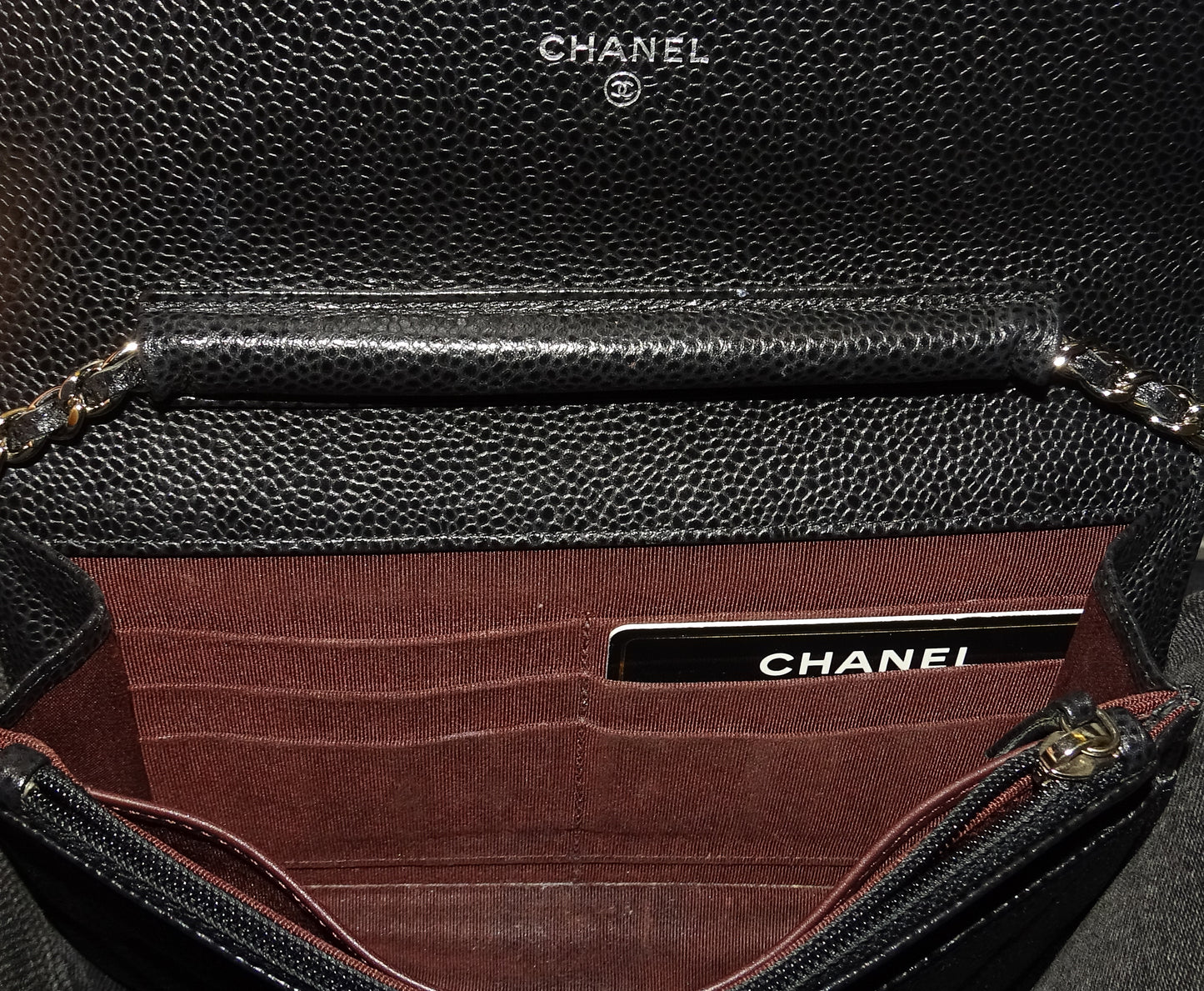 Chanel Wallet on Chain Classic Caviar SHW 2016/17