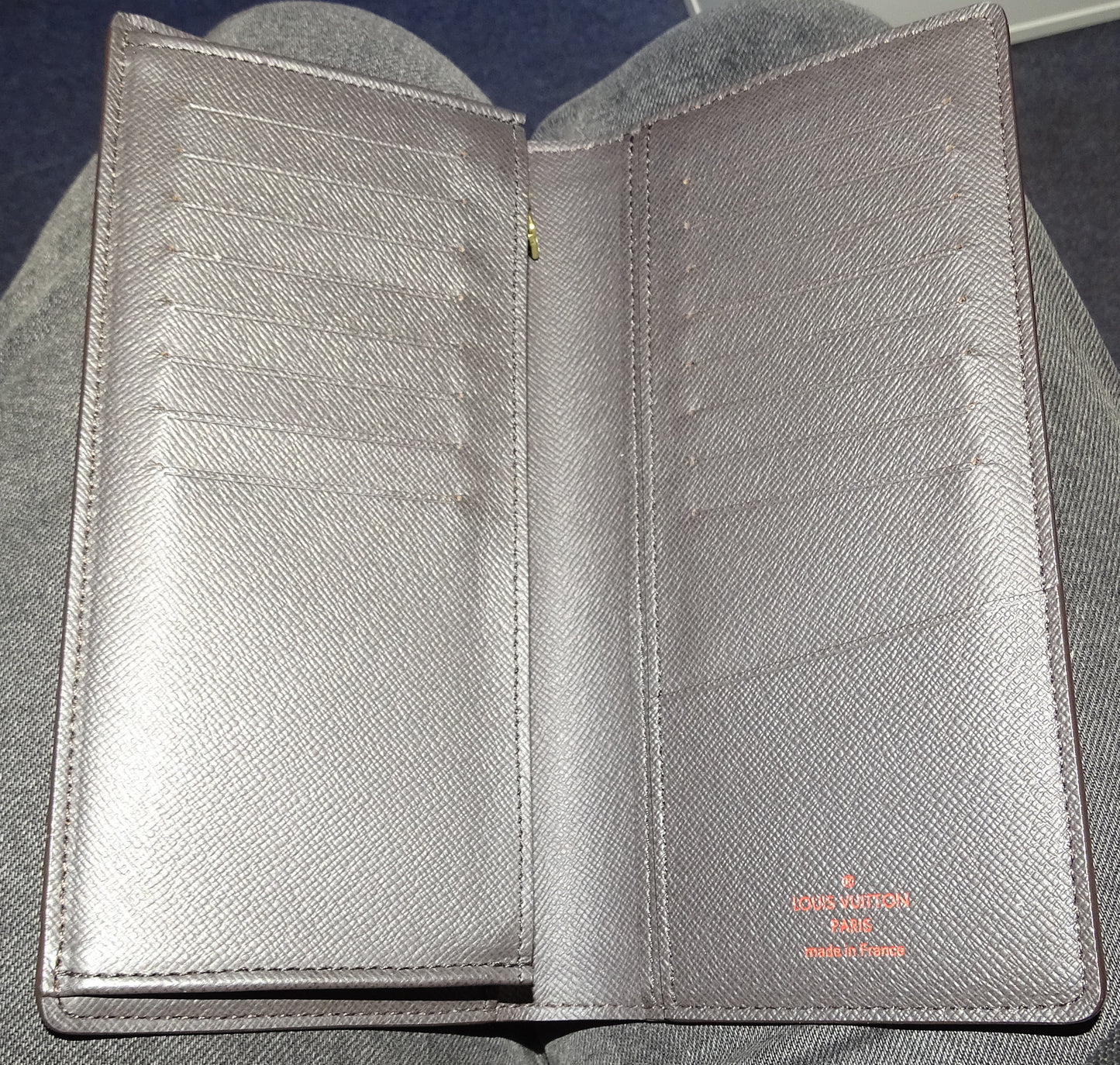 Louis Vuitton Brazza Wallet Damier Ebene RA4158 - 2018