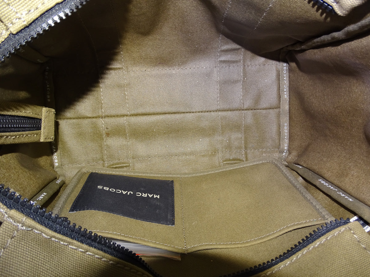 Marc Jacobs The Tote Bag With Strap Olive Green Medium