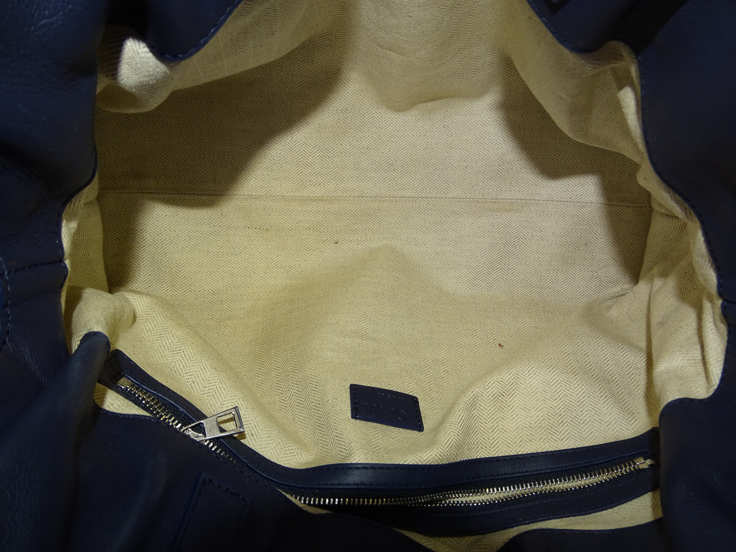 Loewe Flamenco Large Tote Navy