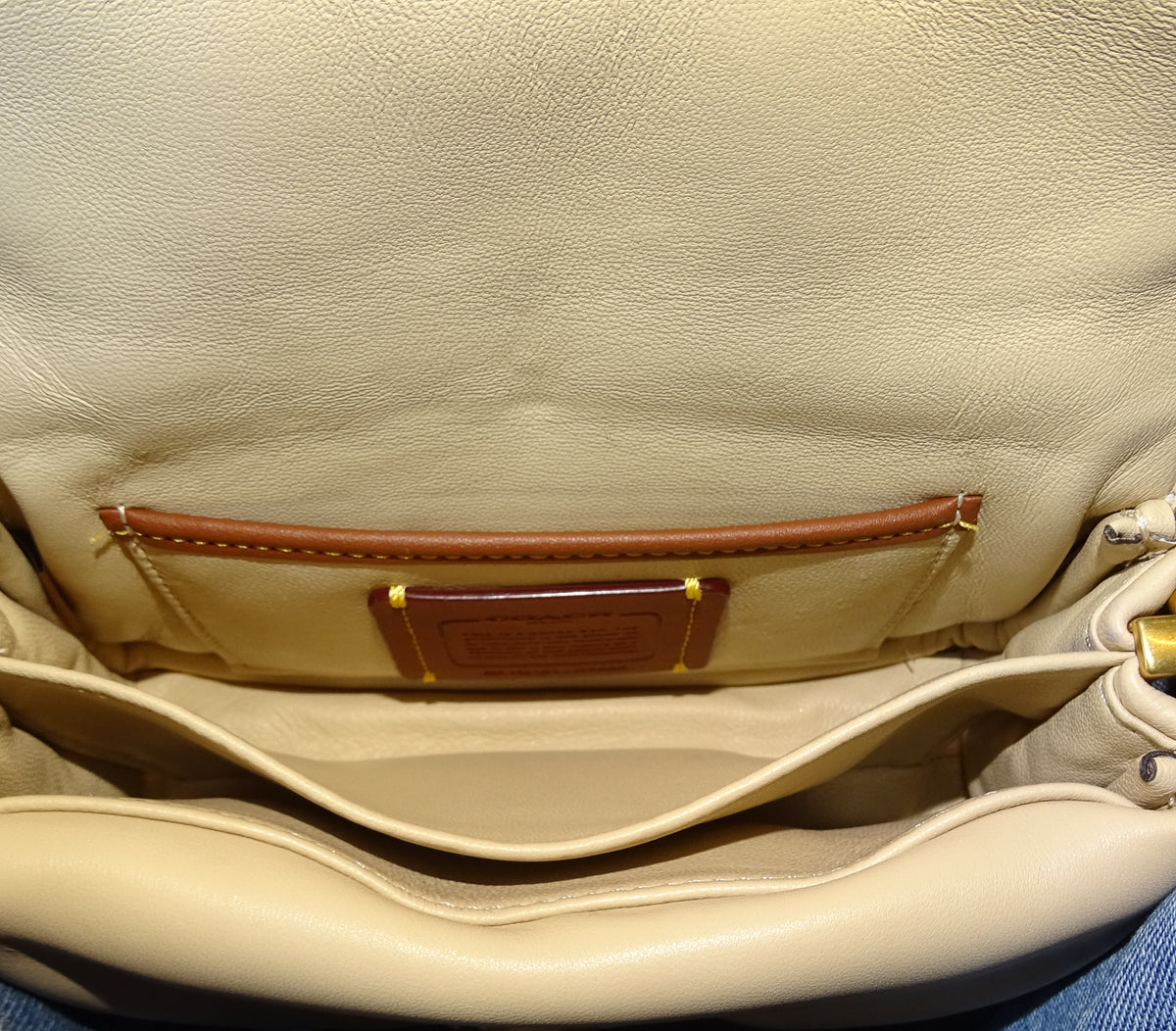 Coach Tabby 18 Beige Cloud