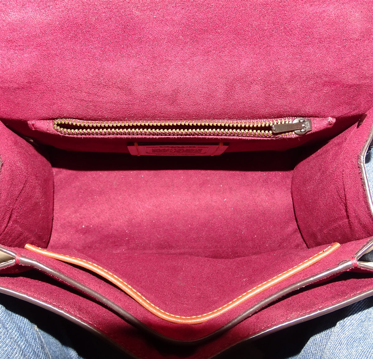 Coach Parker Signature Top Handle Bag With Crossbody Strap