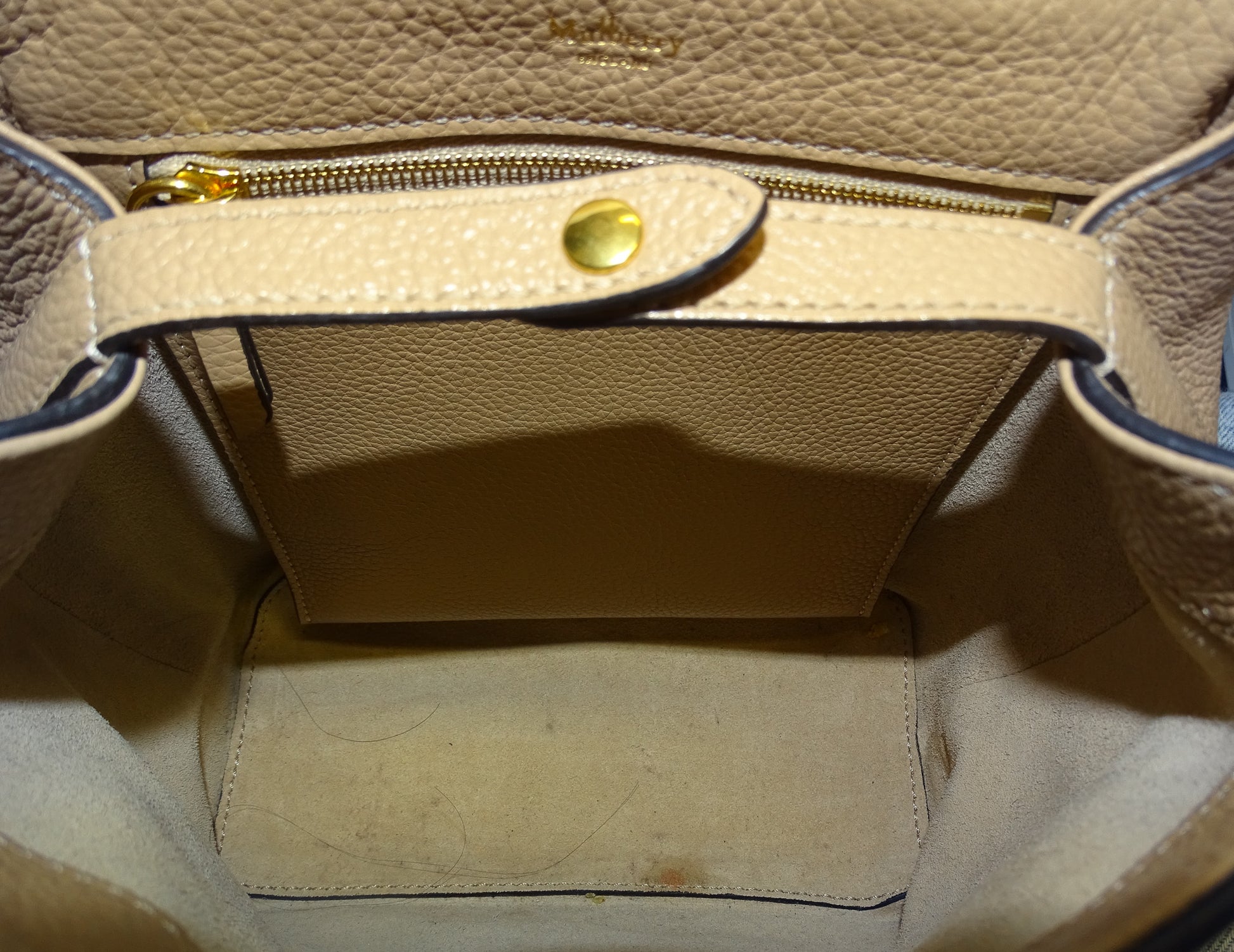 Mulberry Beige Leather Bayswater Backpack – Designer Exchange Ltd