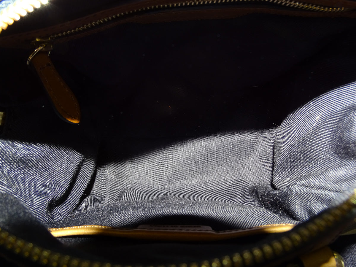 Burberry Alchester Mini Bowling Bag In House Check