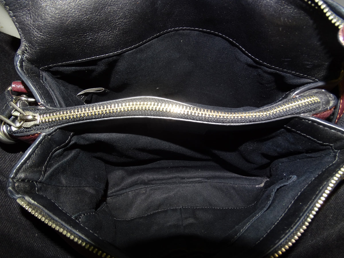 Marc Jacobs Burgundy Crossbody with Top Handle