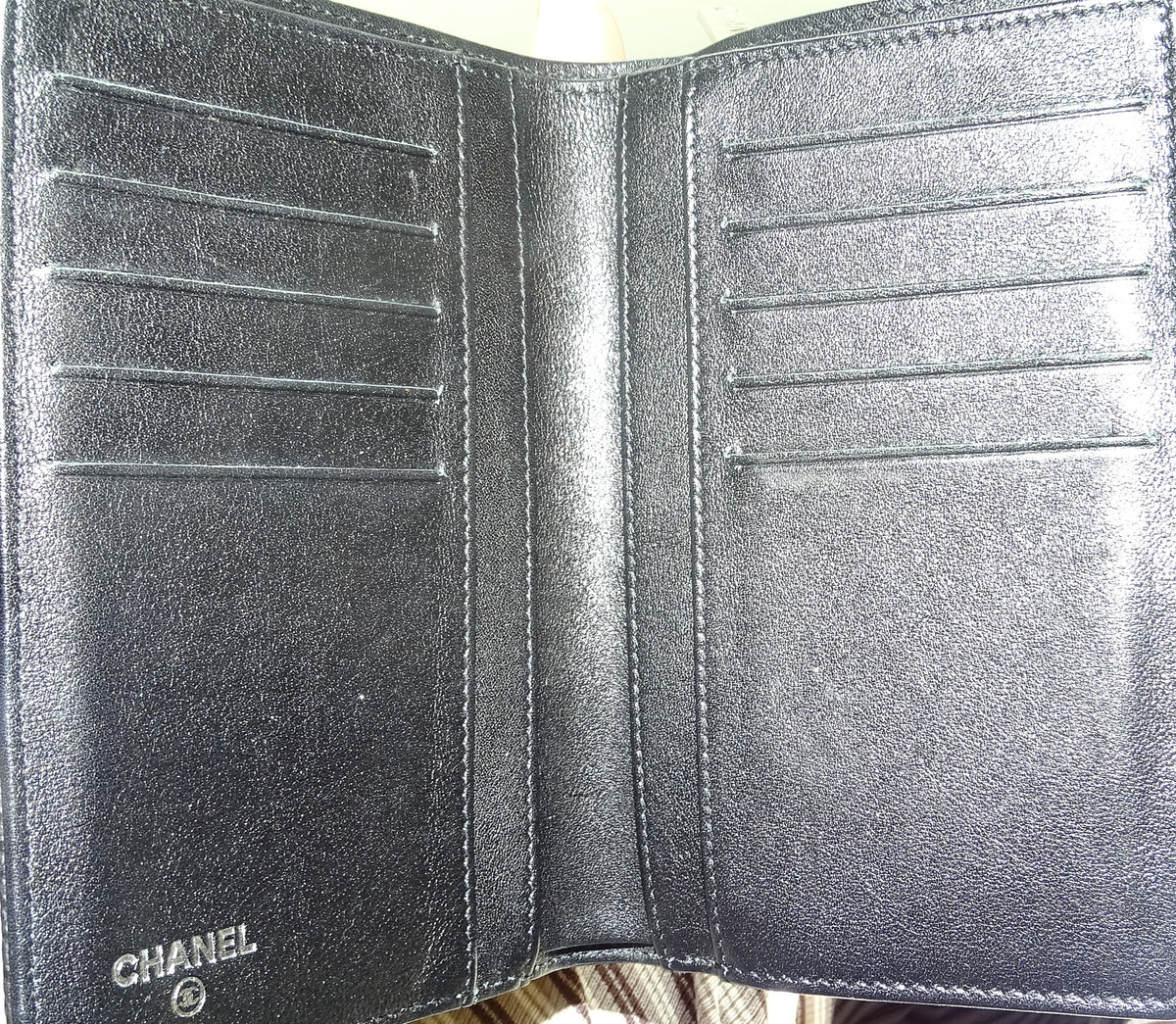Chanel Timeless CC Wallet Black Caviar 2012