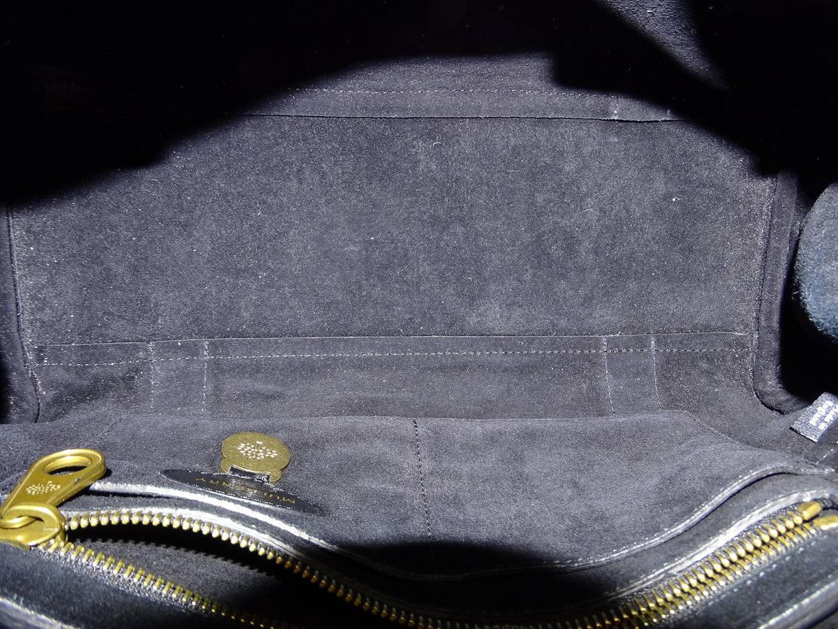 Mulberry Bayswater East West Black Brass HW